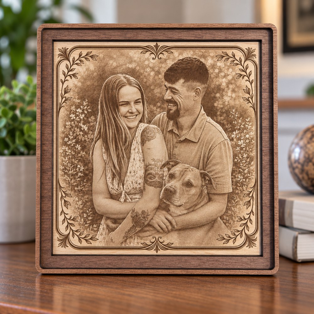 Rounded Corner Stepped frame preview