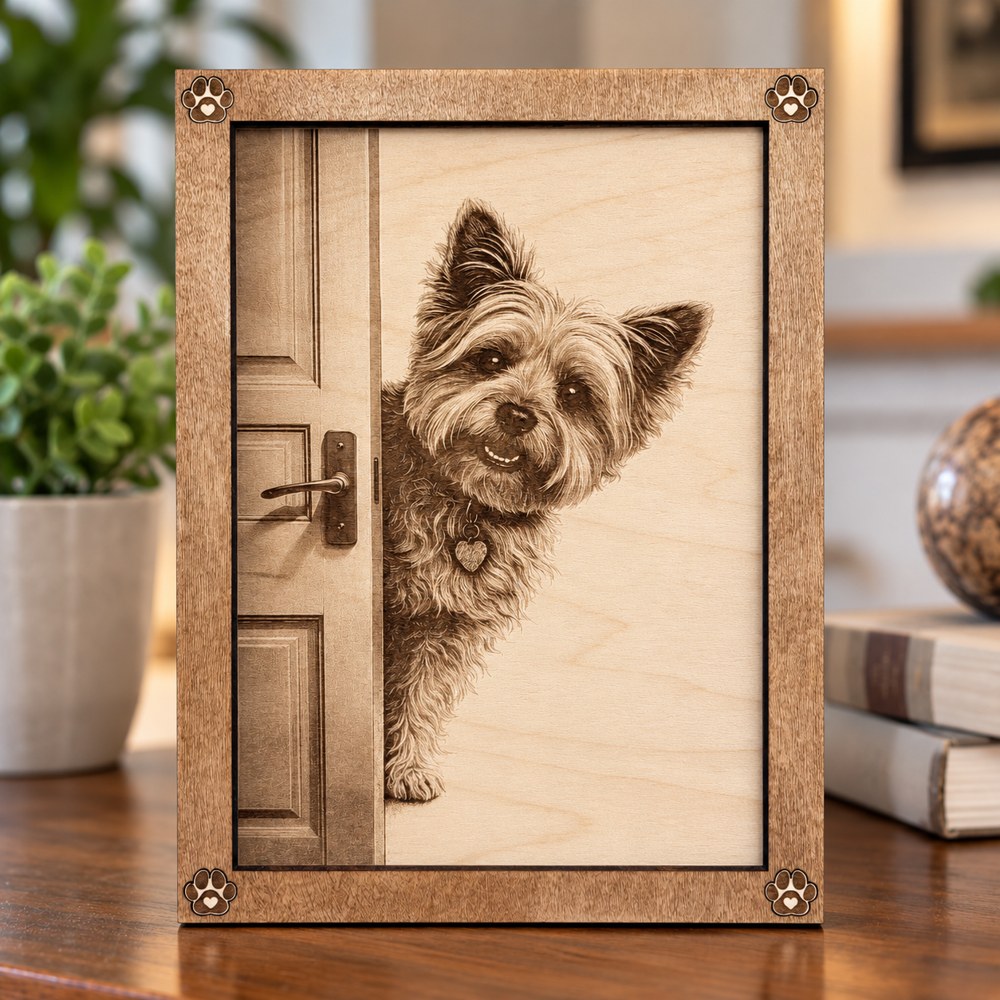 Pawprint Heritage frame preview