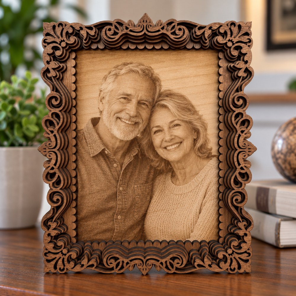 Victorian Scroll frame preview