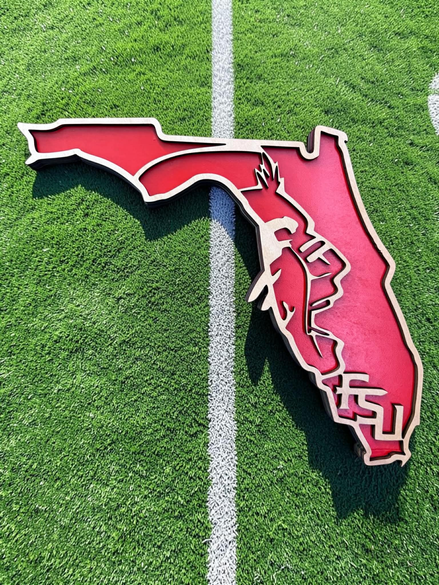 FSU 3-Layer Florida Wall Sign